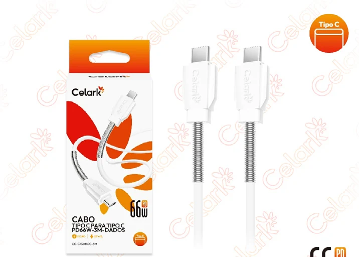Cabo Type-C para Type-C 3M
