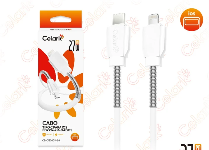 Cabo Type-C para Lightning 2M