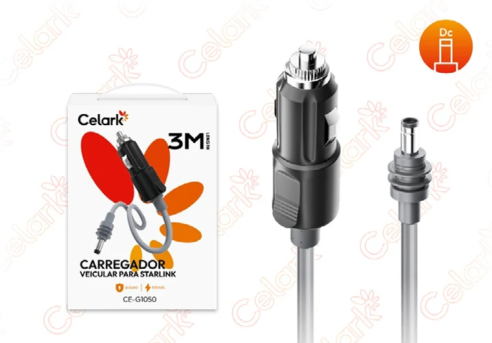 Carregador Veicular Starlink Mini · 36-72W
