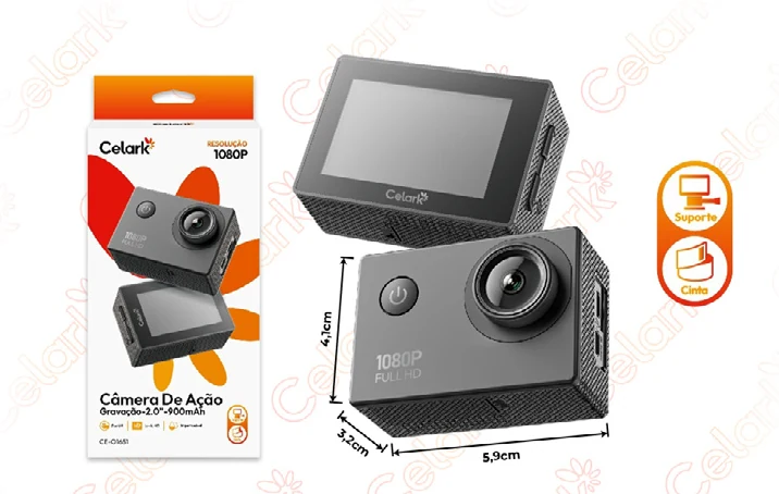 Action Cam 1080p 2.0"