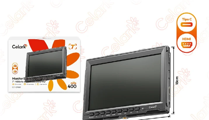 Monitor Externo FHD 7"