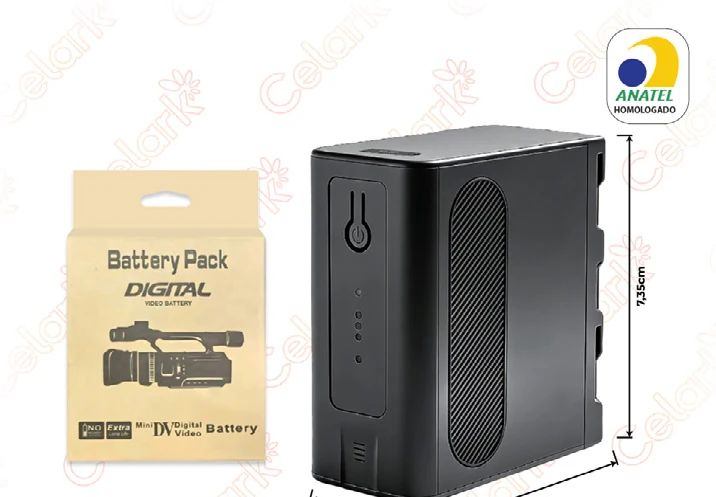 Pacote de Bateria 10.200mAh